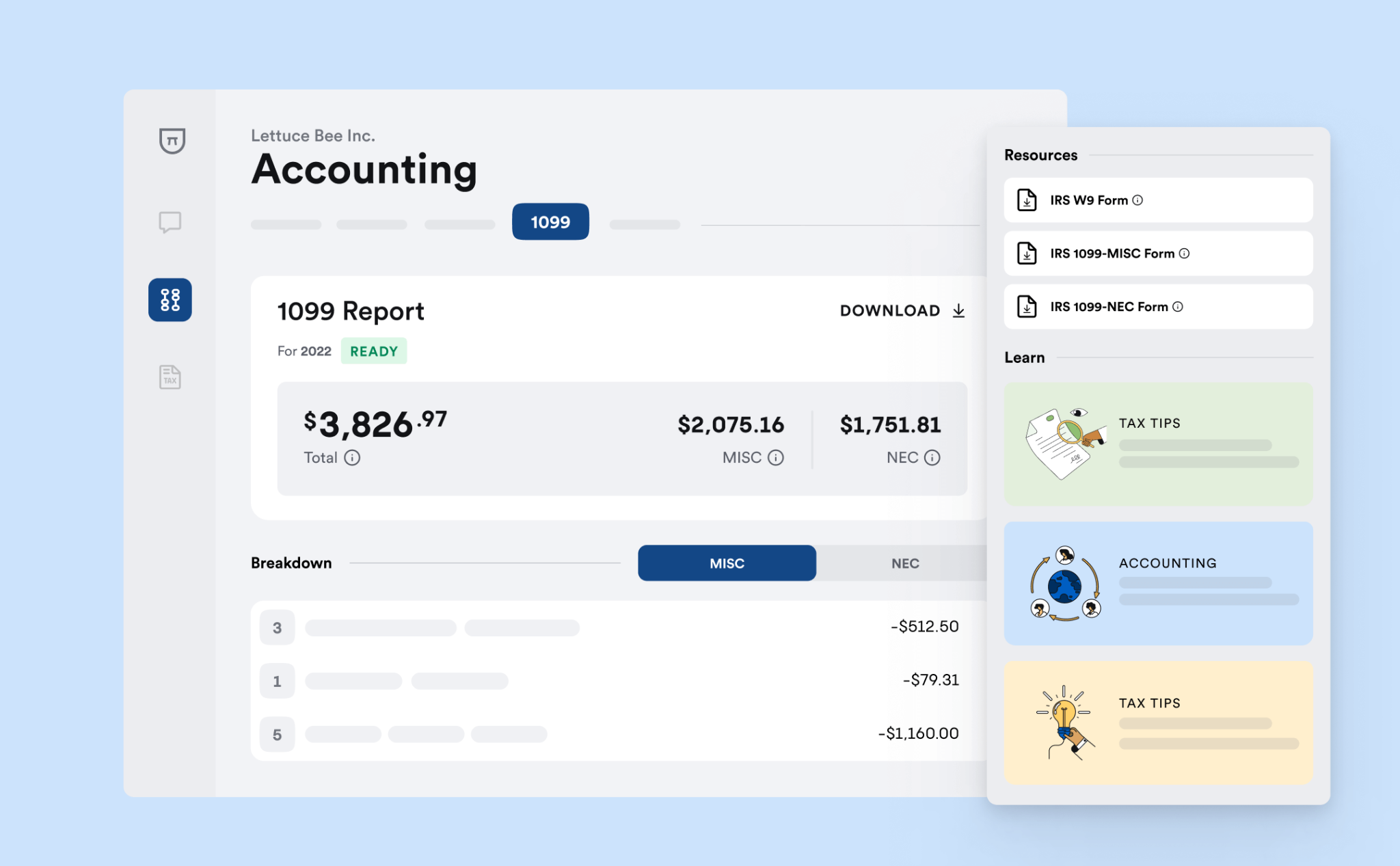 1099 Form Resources